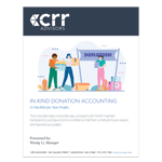 Nonprofit In Kind Donation Accounting