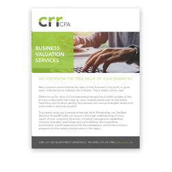 Business Valuation 1-pager thumbnail